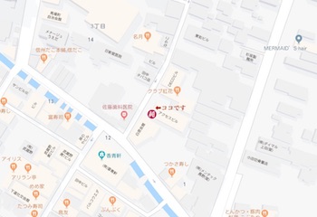 スナック純へのアクセス・地図｜長野県上田市袋町